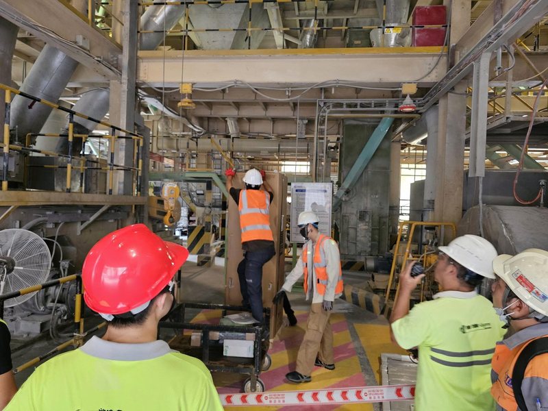 Nâng cấp tháp sản xuất thạch cao Vĩnh Tường Saint-Gobain, KCN Hiệp Phước
